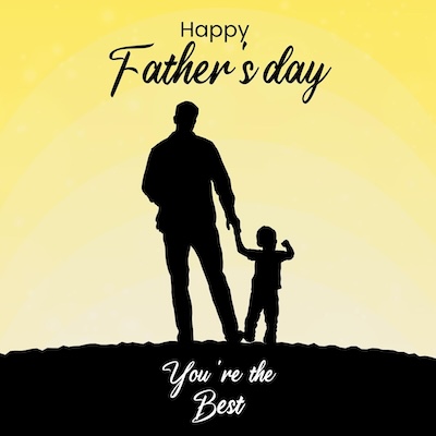 Father's Day Wish Card For Friends