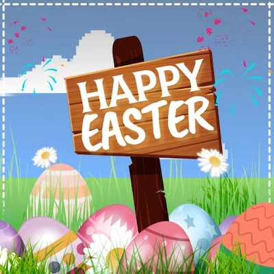 Happy Easter Wish Card