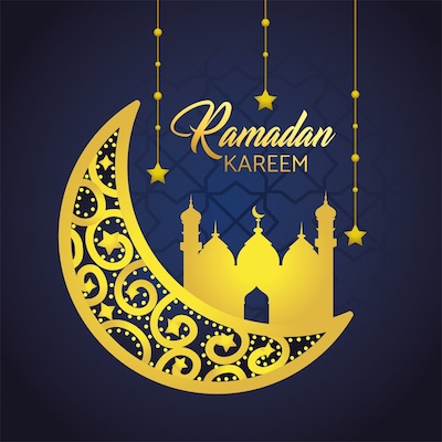 Happy Ramadan Wish Card Maker