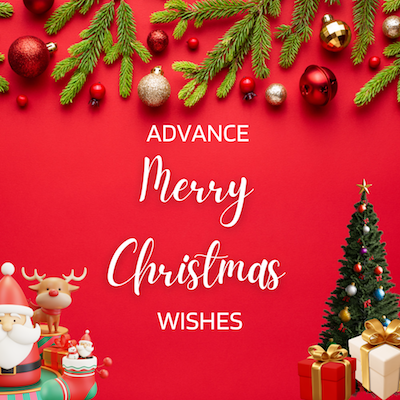 Merry Christmas Wish Card Message